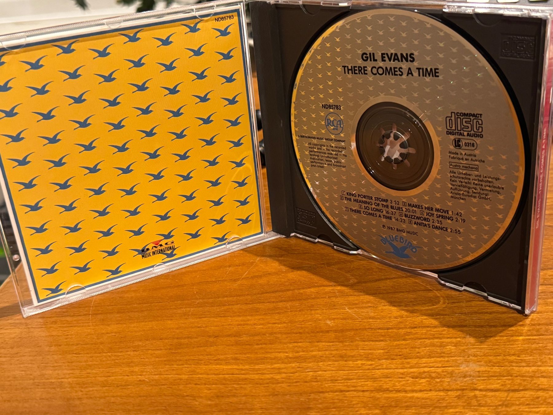 CD: Gil Evans - There Comes A Time - KA01A – Usato da Küsnacht ZH venduto da JazzRecords 2