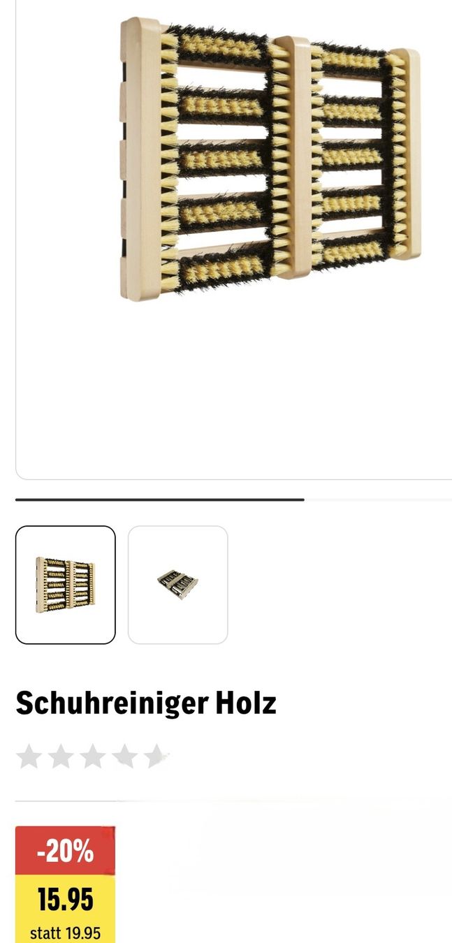 Altro per la casa: 🥾Schuhreiniger Holz – Usato da Unterbäch VS venduto da Nifadi