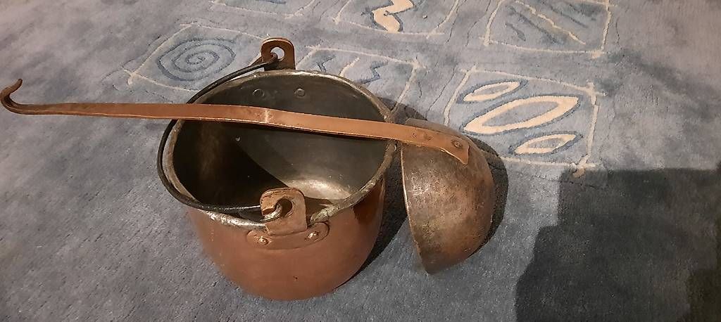 Toutes les décorations: OGGETTI IN RAME VECCHIO DEL 1940 – D'occasion à Giubiasco par risi012 3