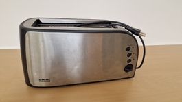 KUHN RIKON Toaster Chromstahl Schwarz voll funktionsfähig