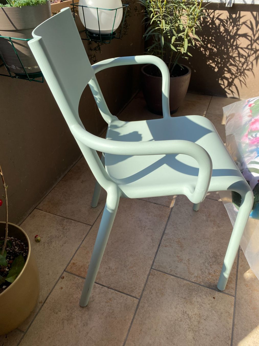 Kartell Sedie: Kartell Generic A Stuhl Salbeigrün – Usato da Stäfa venduto da Clandestino04 1
