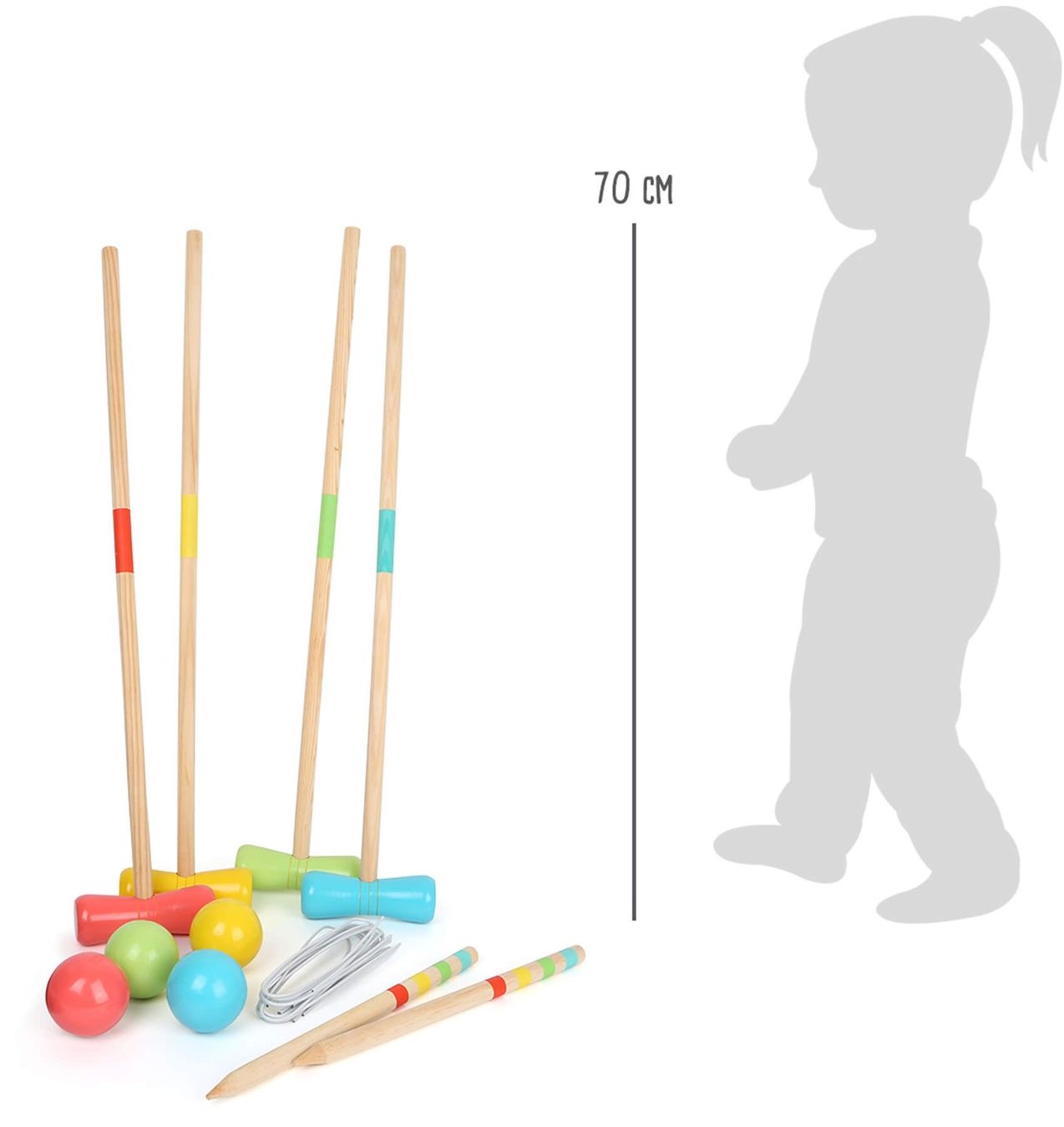 Giochi: Krocket, lässiges Garten-Spiel – Nuovo e nell'imballaggio originale da Wettingen venduto da Swala 3