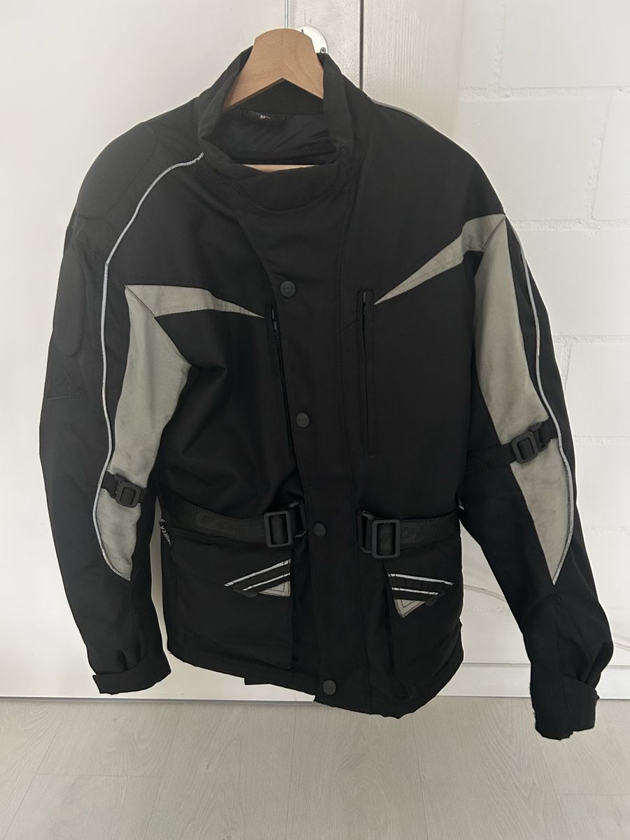 IXS Giacche: Motorradjacke Schwarz Grau Grösse M . – Usato da Rheinfelden venduto da Rose094