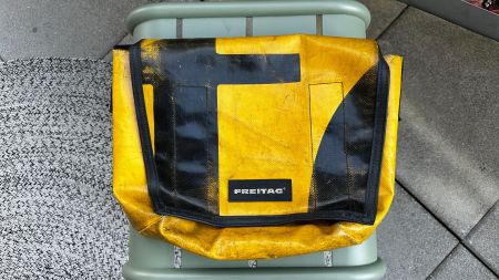 Freitag Tasche Gelb/Schwarz, guter Zustand, Kult-Klassiker