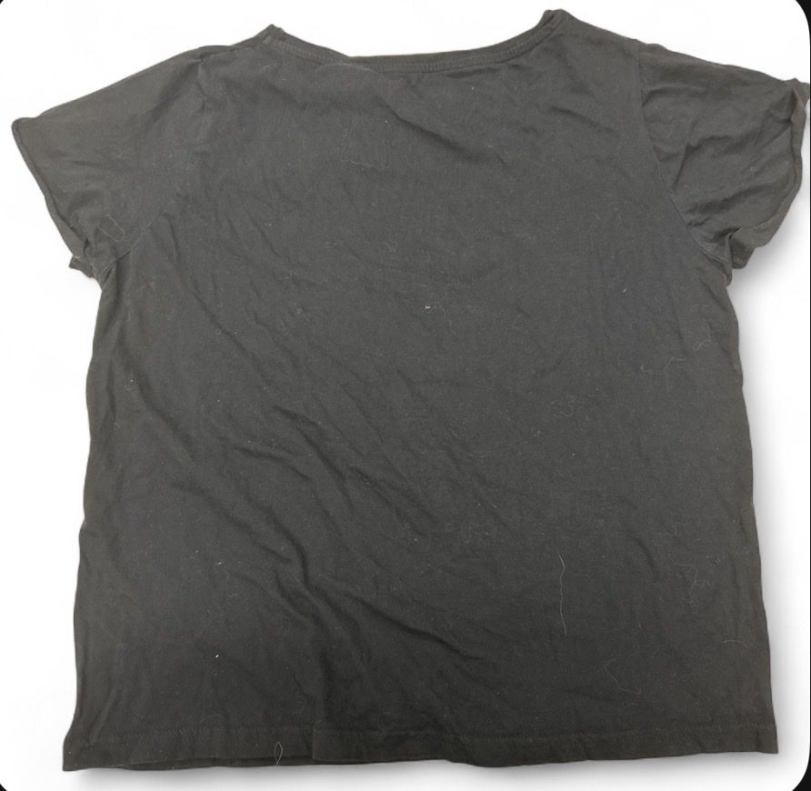 Blusen, T-Shirts & Tops: Schwarzer T-Shirt mit Ramennudeln Motiv – Gebraucht aus Bremgarten AG von kap_f5nz 1