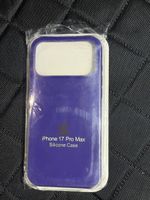 Coque iPhone 17 Pro Max Silicone Neuve.