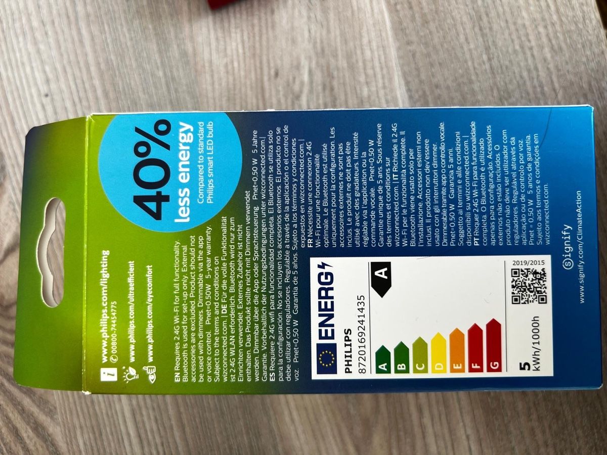 Philips Lampade: Philips Smart LED Lampe E27, 60W, neuwertig & ungebraucht – Usato da Unterkulm venduto da Ciirca24 1