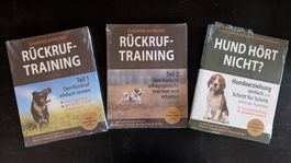 Hundetrainingsbücher Set 3-teilig neu verschweisst