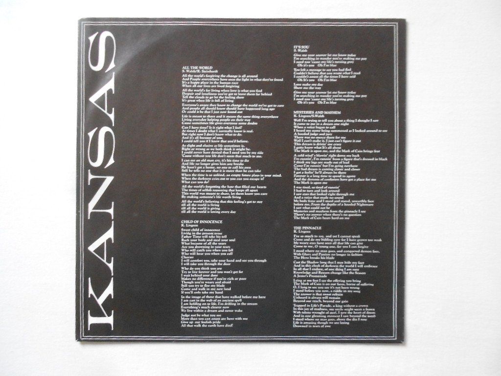 Dischi in vinile: KANSAS  -  MASQUE – Usato da Bex venduto da Giorgiob 2