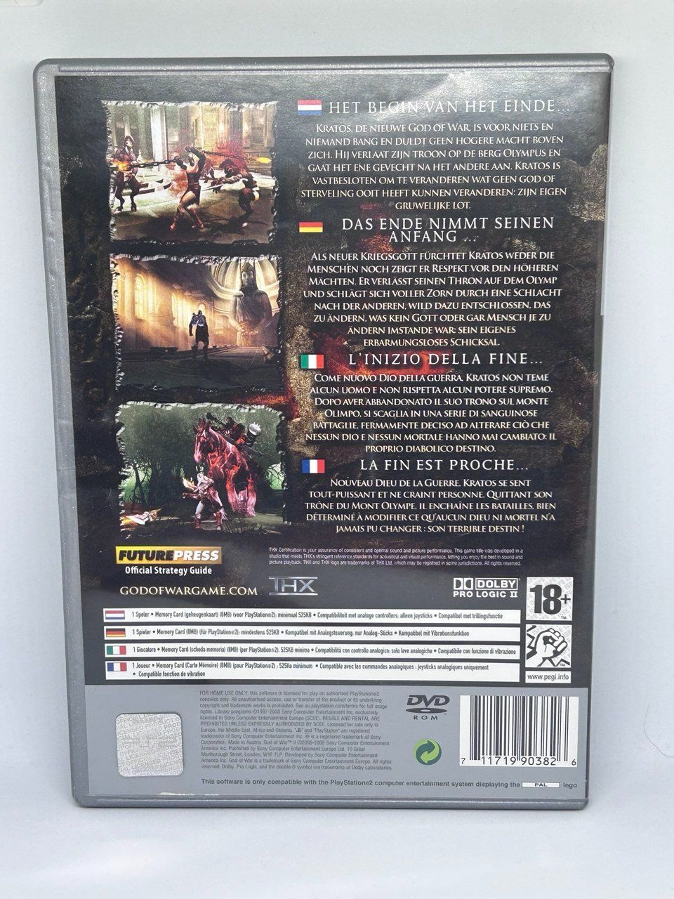 Sony Giochi: God of War 2 PlayStation 2 – Usato da Giubiasco venduto da LorisVale 1