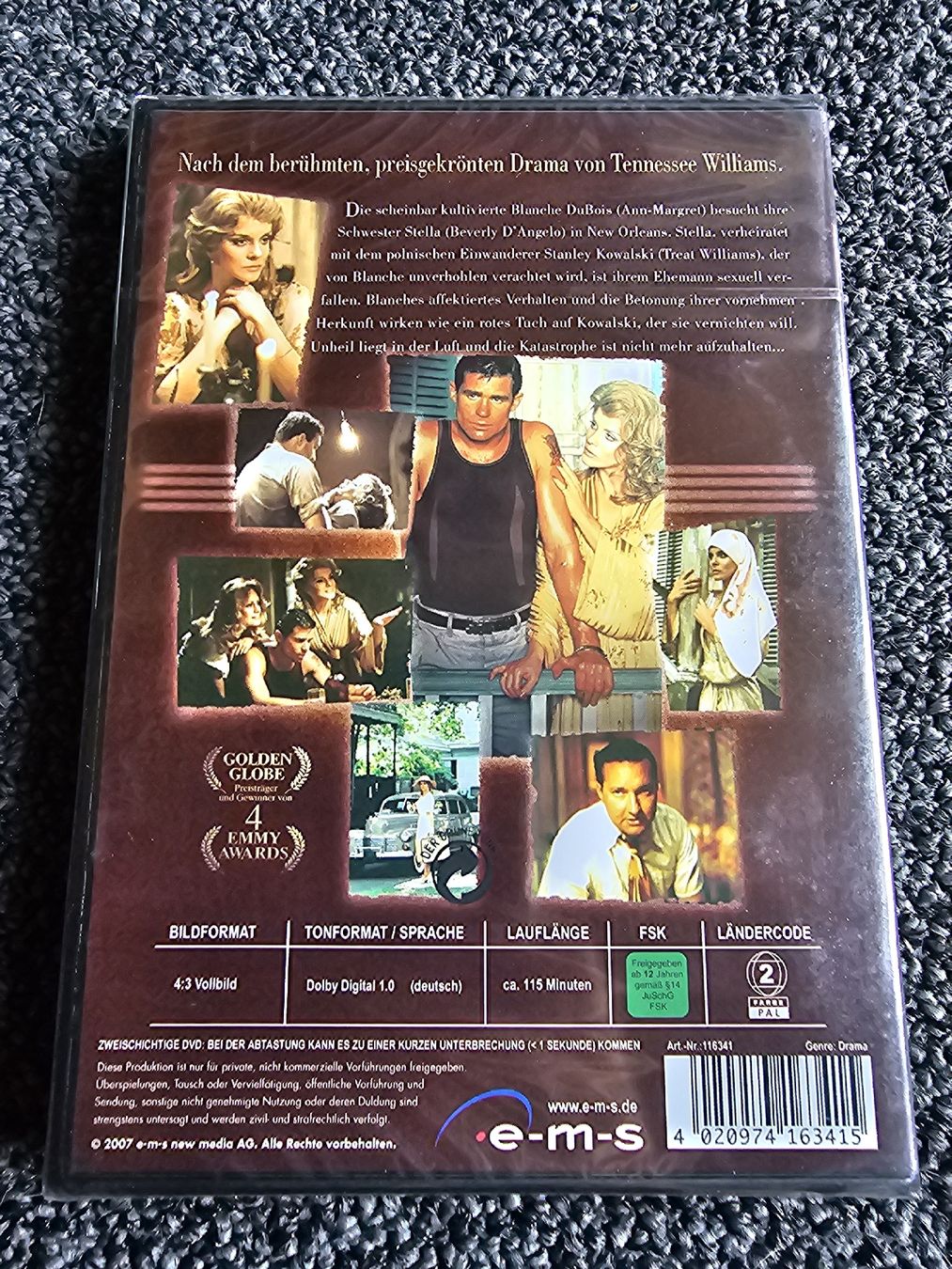 Tutti i DVDs: Endstation Sehnsucht DVD Neuvetpackt – Nuovo e nell'imballaggio originale da Ruswil venduto da jan_bxl5 1