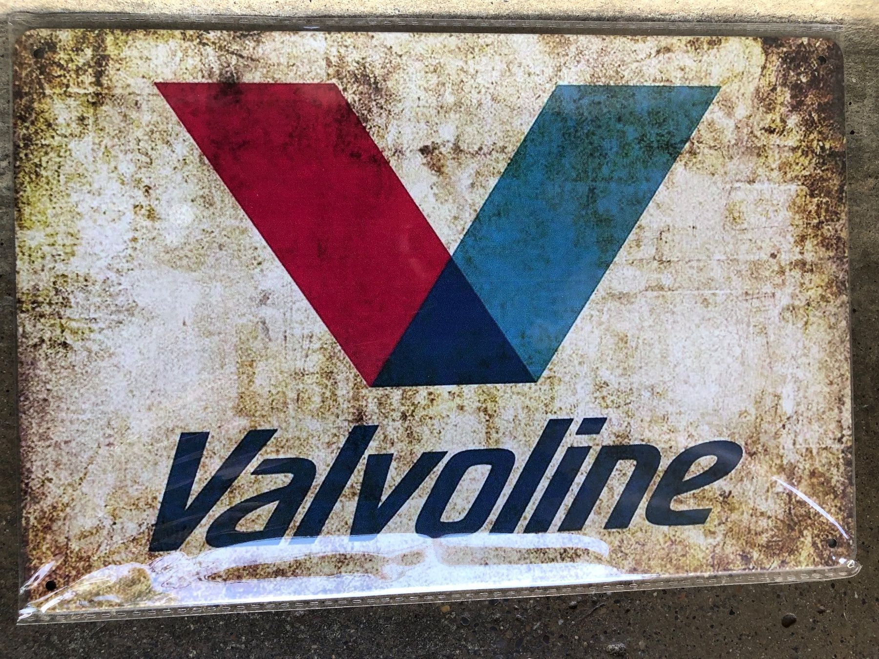 Insegne: Valvoline werbung reklame classic – Nuovo (secondo la descrizione) da Reinach AG venduto da rares75