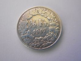 50 Rp. 1907 silber