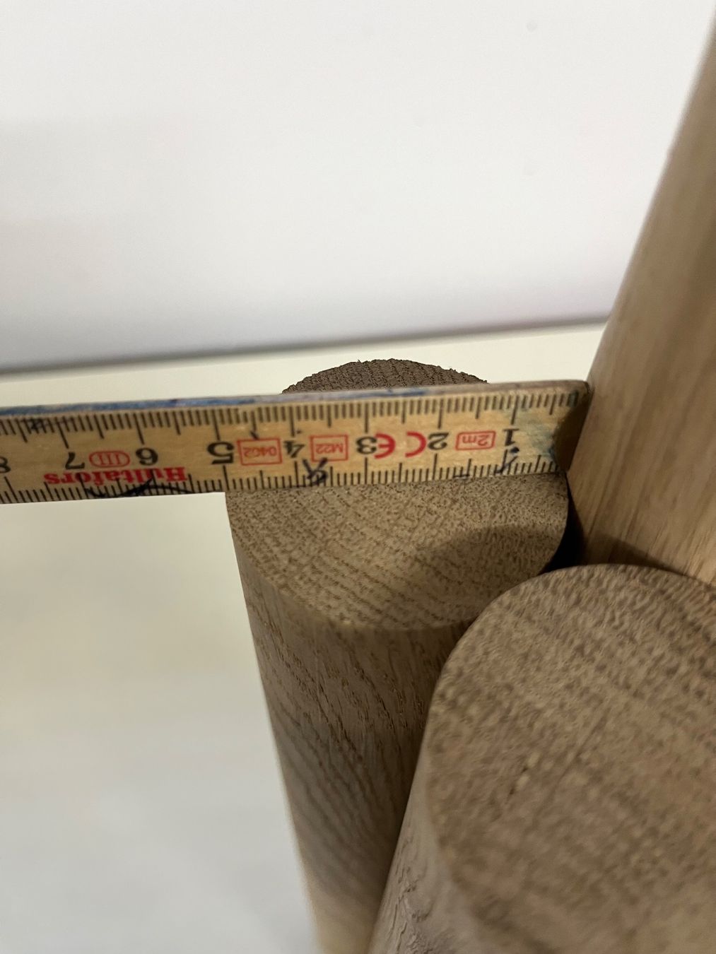Holzartikel: 3x Rundstäbe aus Eiche, Durchmesser 50mm – Neu (gemäss Beschreibung) aus Weinfelden von Kathydoes 2