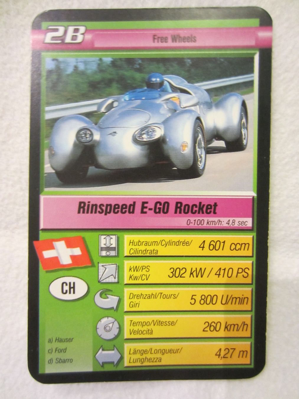 Ravensburger Spiele: Quartett Cabrio Roadster Ravensburger Spielkarten – Gebraucht aus Sursee von Tschiger 6