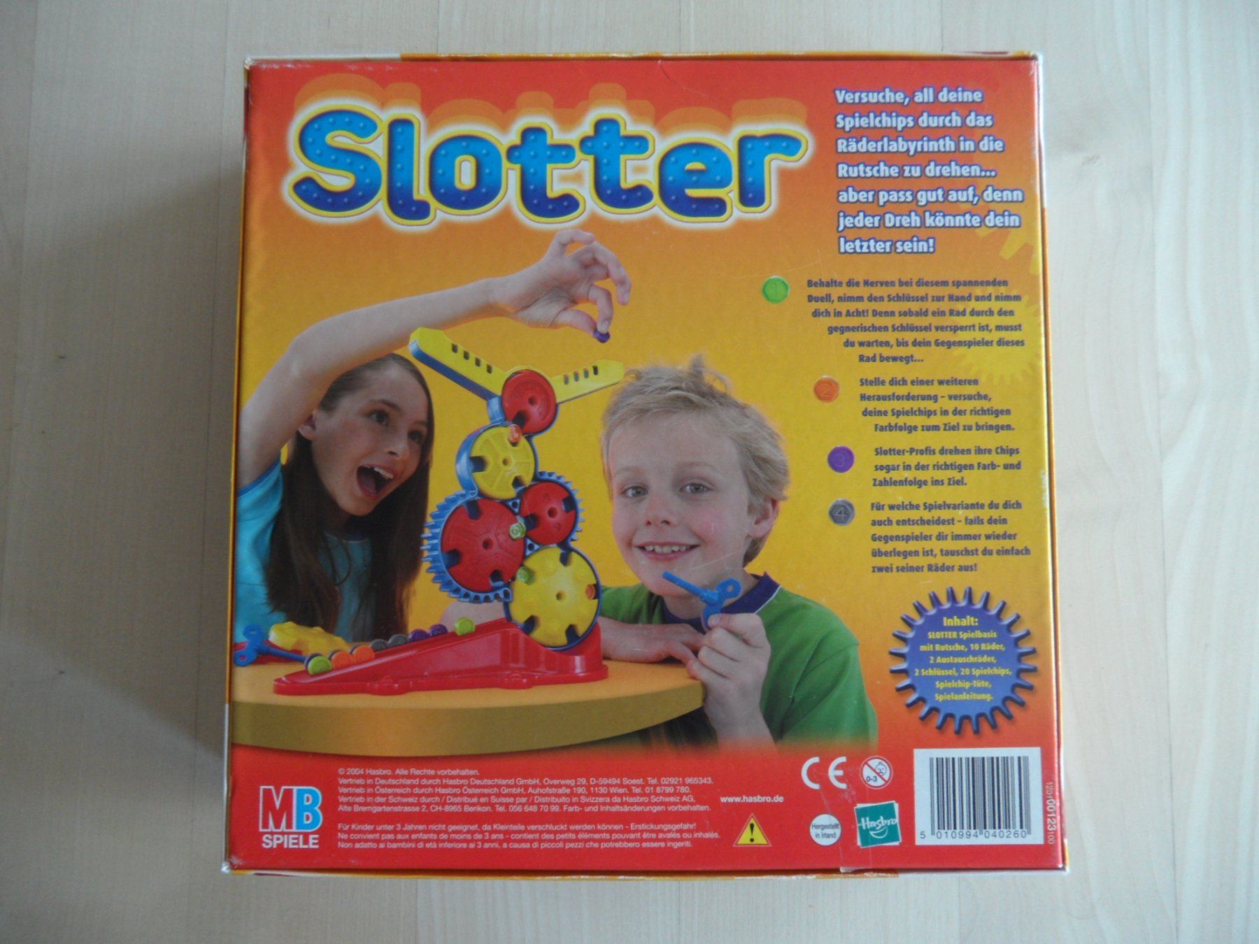 Hasbro Giochi: Slotter MB Hasbro 2004 schön - rar – Usato da Bern venduto da Ono99 7