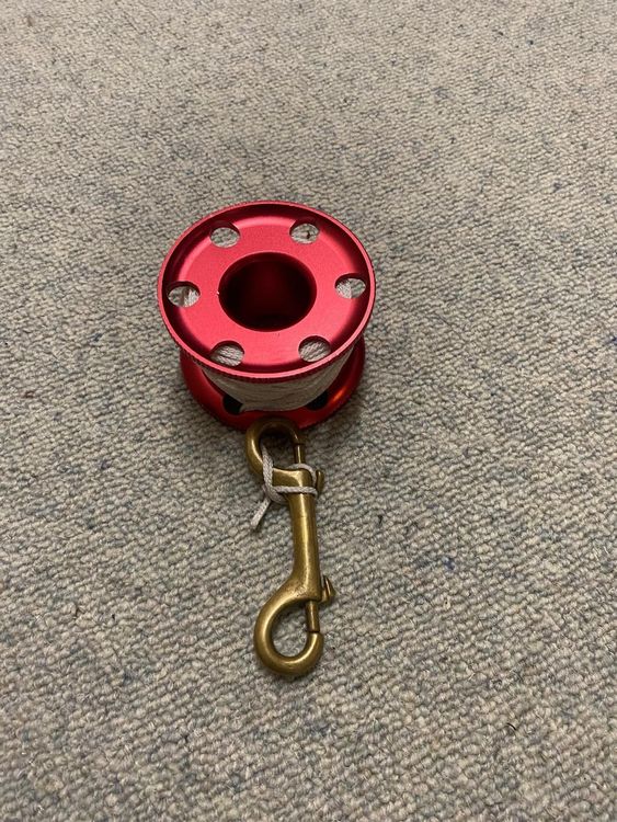 Aluminium Spool - mind. 25m Cave line und Boltsnap (Gebraucht) in ...