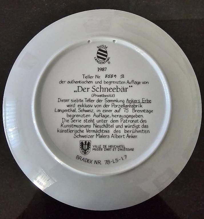 Assiettes: Schöne teller – D'occasion à Eschlikon TG par JMDRP 2