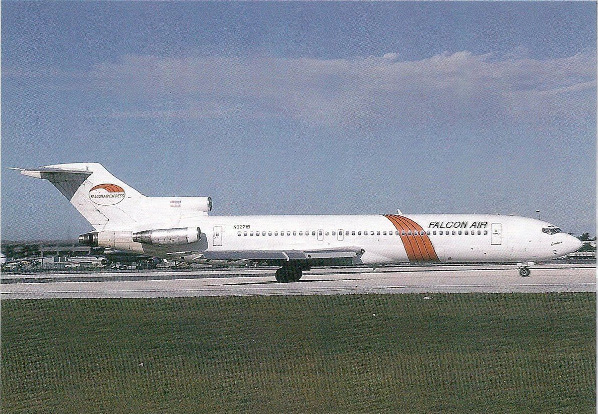 Kit di modellismo & Modellini statici: Falcon Air Express B727-224 – Nuovo e nell'imballaggio originale da Thun venduto da Abigboss