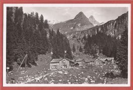 Käsern am Glärnisch im Klöntal - Gubser's Ferienhütten 1948