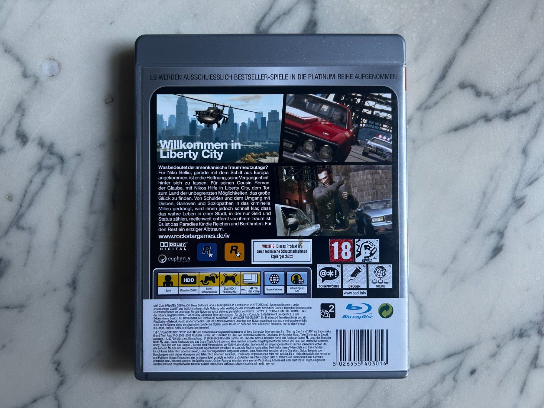 Giochi: GTA 4 Platinum - PS3 – Usato da St. Gallen venduto da lis_cd6d 2