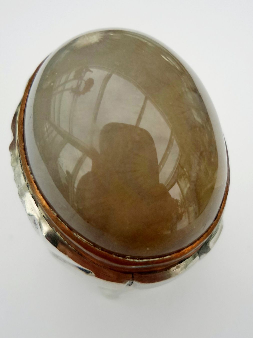 Anelli: Grosser Ring mit grauem Stein – Nuovo (secondo la descrizione) da Zürich venduto da Bieter04 8