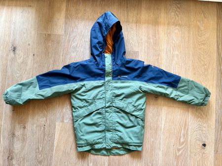 Kinderjacke VAUDE 110/116 blau/grün