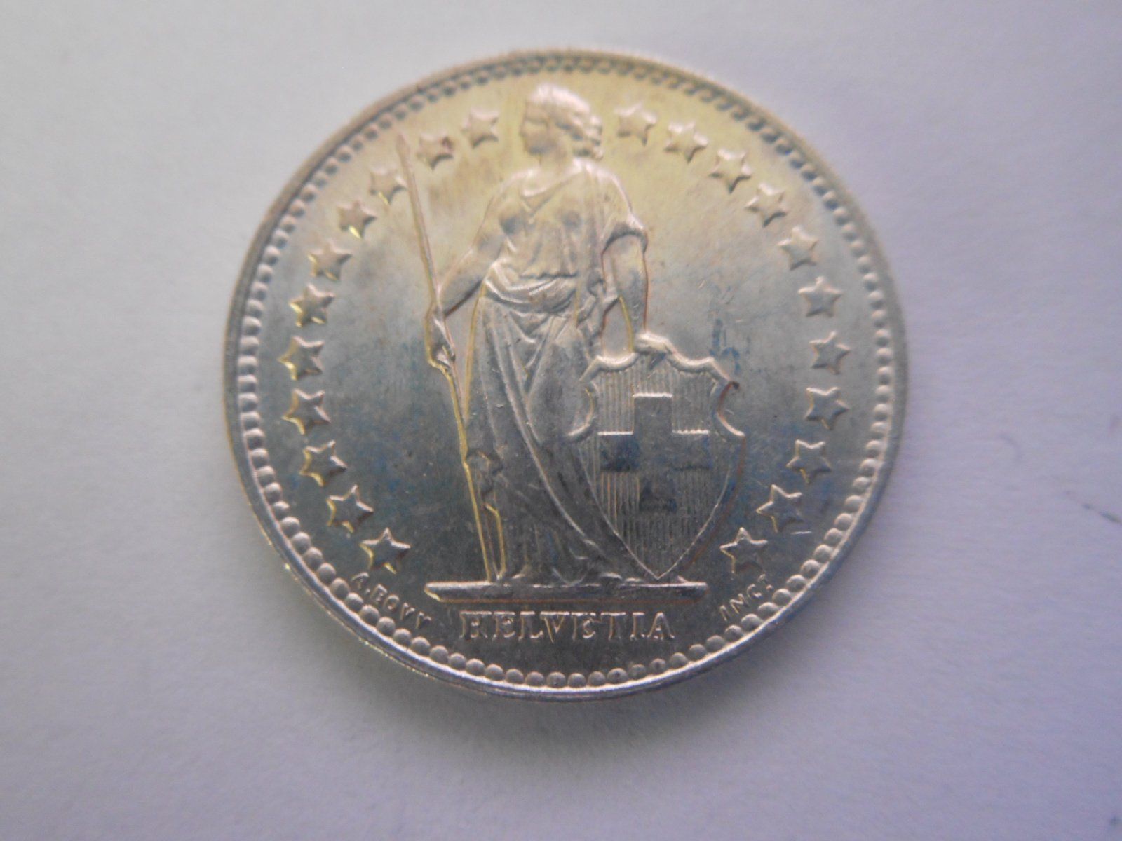 Tutti le monete: 50 Rp. 1952 silber  unz – Nuovo (secondo la descrizione) da Kriegstetten venduto da pizlad2010 2