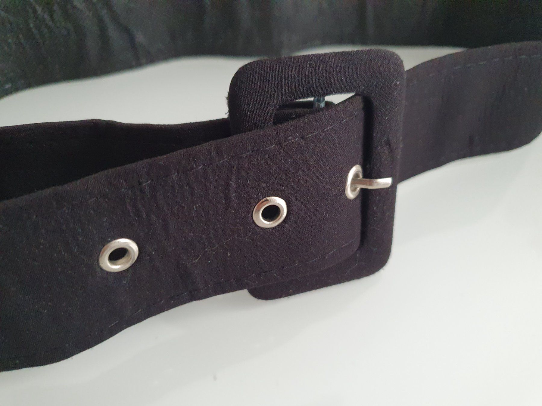 Cinture: Ceinture noire élégante - Taille ajustable – Usato da Lausanne venduto da Af2016 2