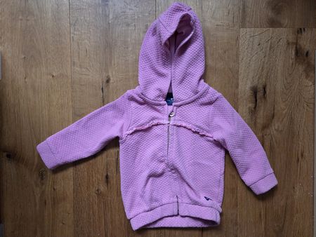 Tom Tailor Baby Jacke mit Kapuze, Gr. 68, pink, Newborn
