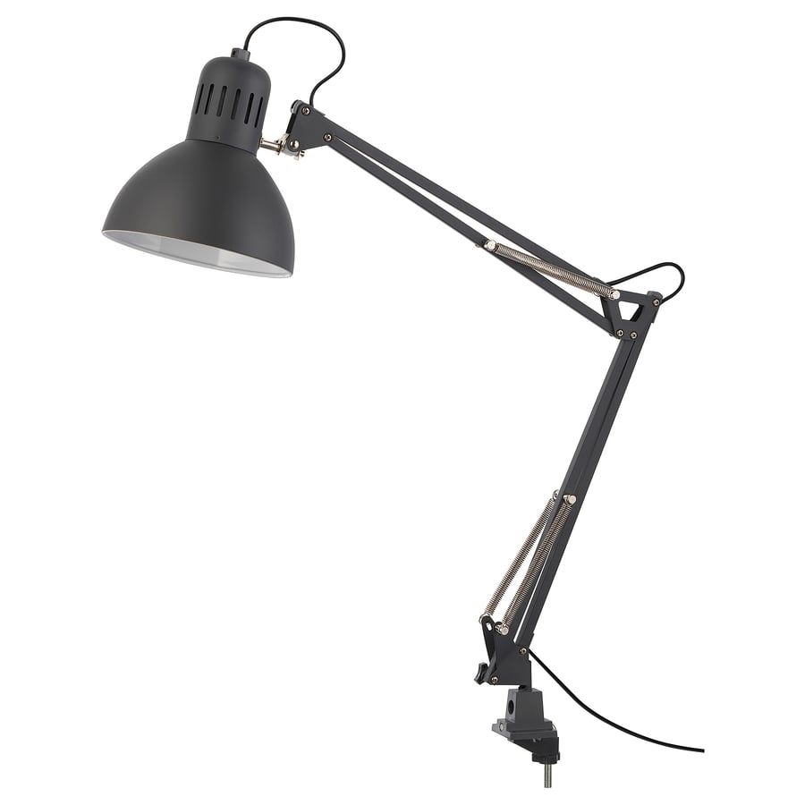 Ikea Lampade: IKEA Arbeitsleuchte, dunkelgrau – Usato da Basel venduto da Mirriemmba 2
