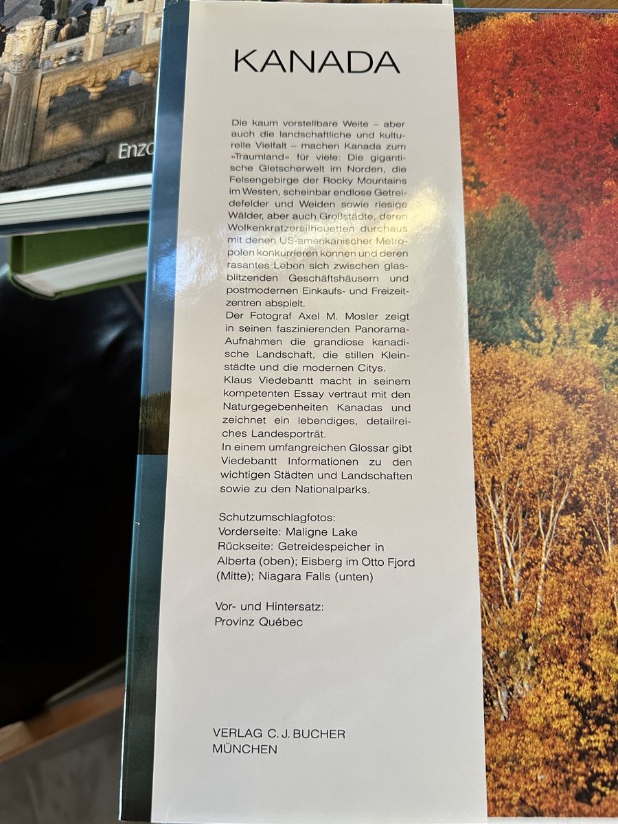 Livres: Kanada Buch – Neuf (Voir description) à Benken ZH par eandras 1