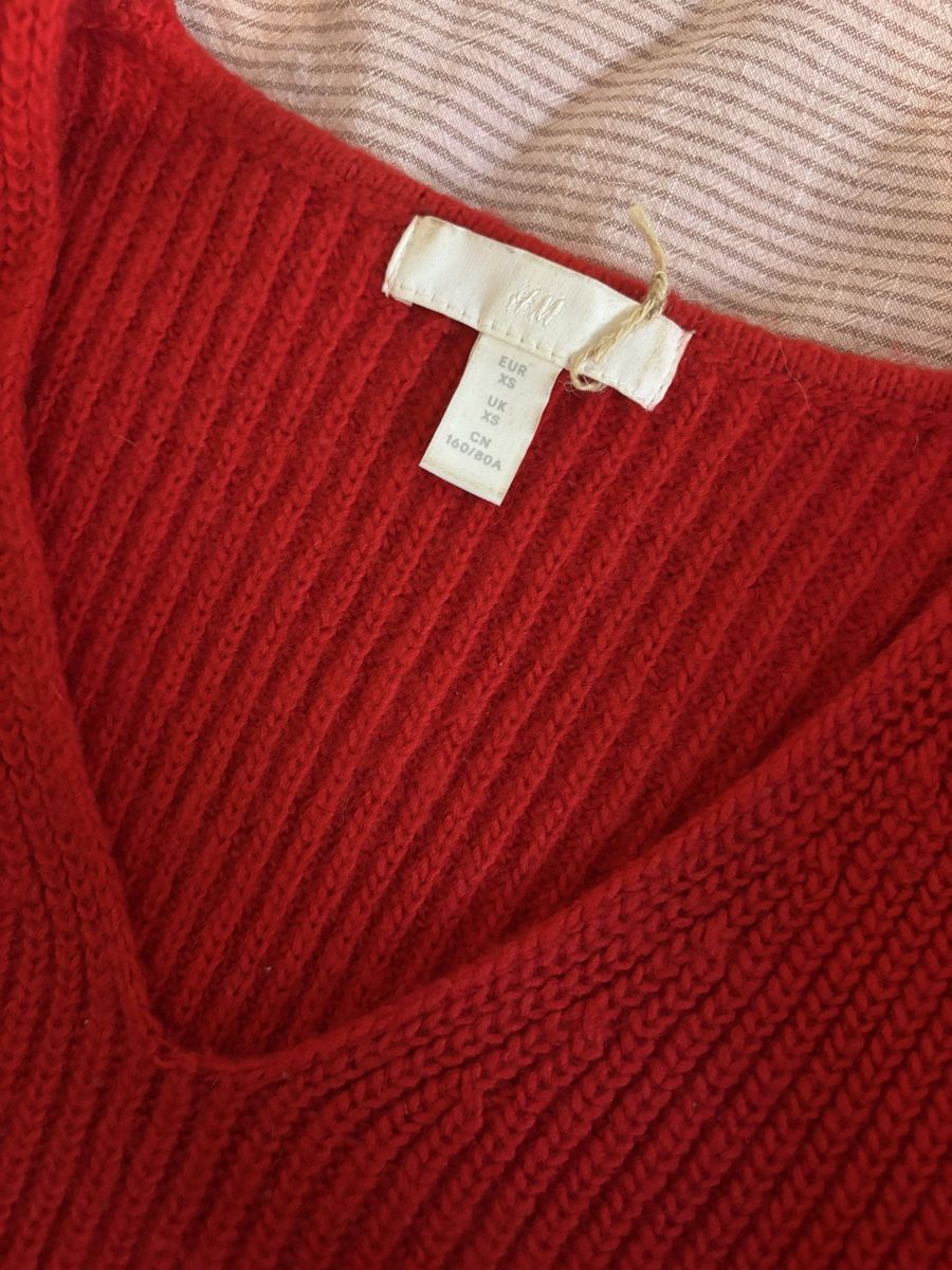 H&M Maglioni & Felpe: Strickpullover Rot – Usato da Minusio venduto da giiaadaaa 2