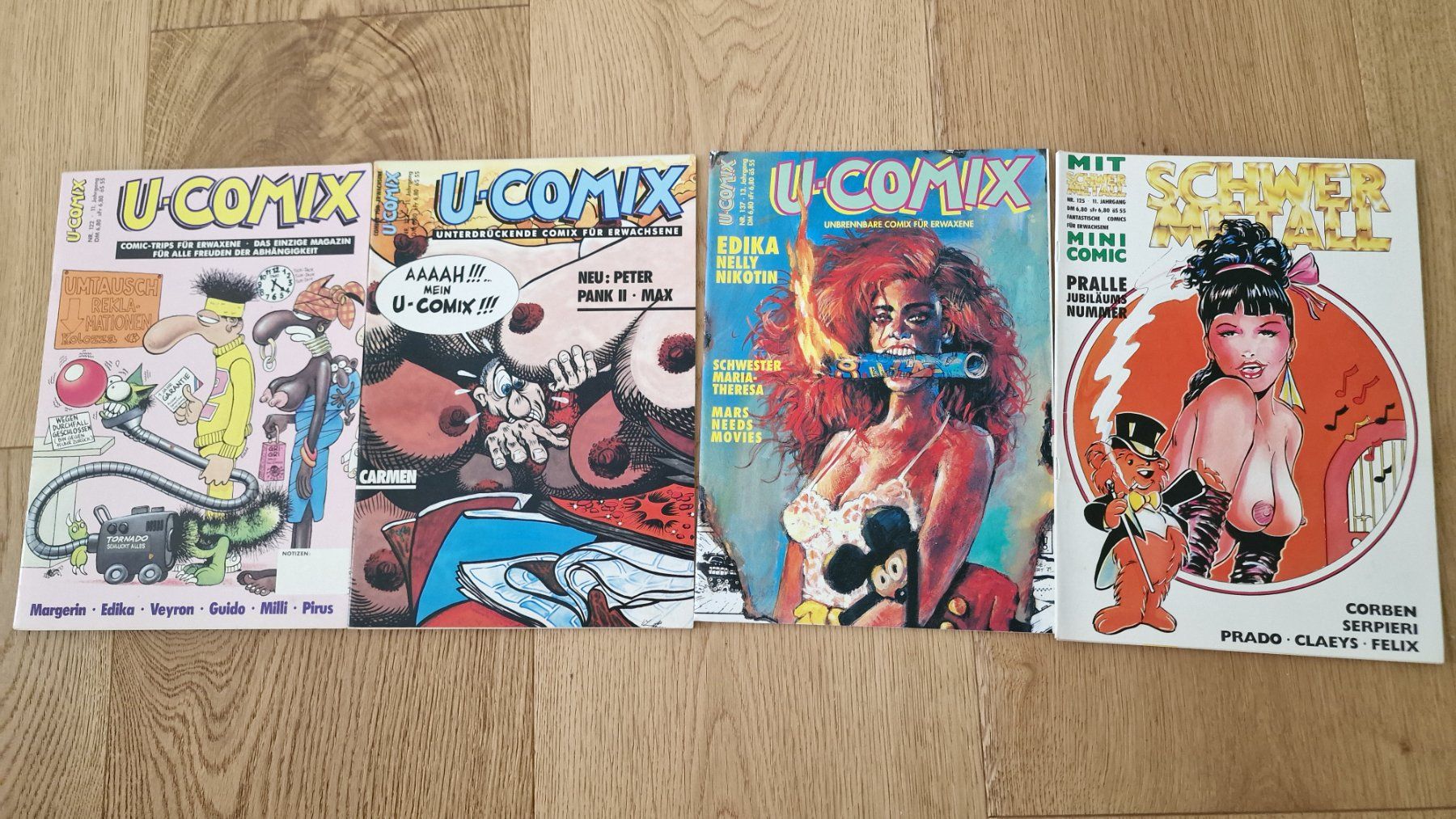 Fumetti: 4 Schwermetall, U Comix – Usato da Haag (Rheintal) venduto da tw01