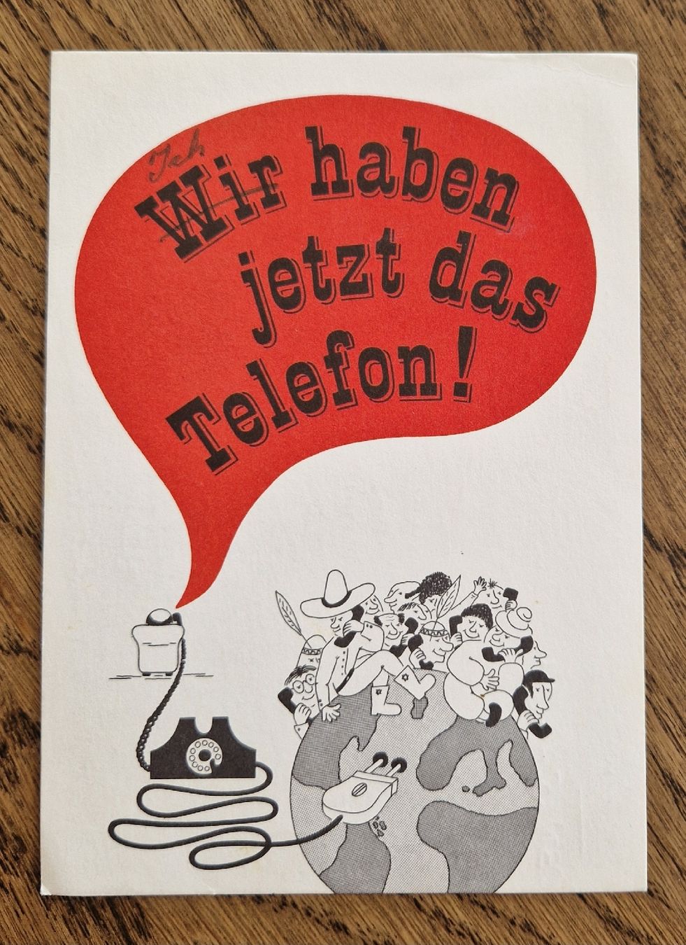 Cartoline postali: Ankündigung Netzanschluss Telephon – Usato da Ebikon venduto da Donar50
