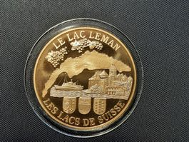 Medaille "Le Lac Leman" / Helvetia