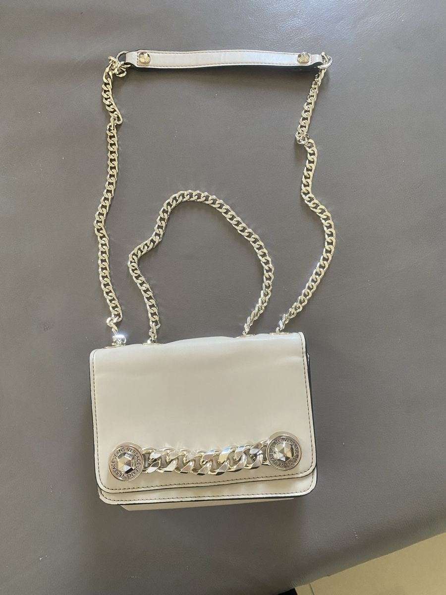 Versace Borse da donna: Versace Jeans Couture Tasche Beige/Crem – Usato da Rorschach venduto da Lauraq12 1