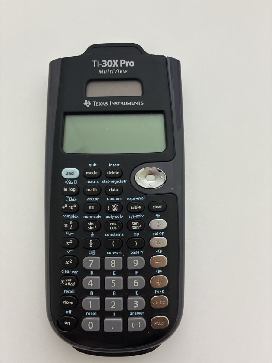 Texas Instruments Calcolatrici tascabili: TI-30X Pro Multiview – Usato da Tenniken venduto da CamillaJin