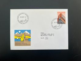Gamprin-Bendern Erstagbrief-Werbe-Stempel  (M932)