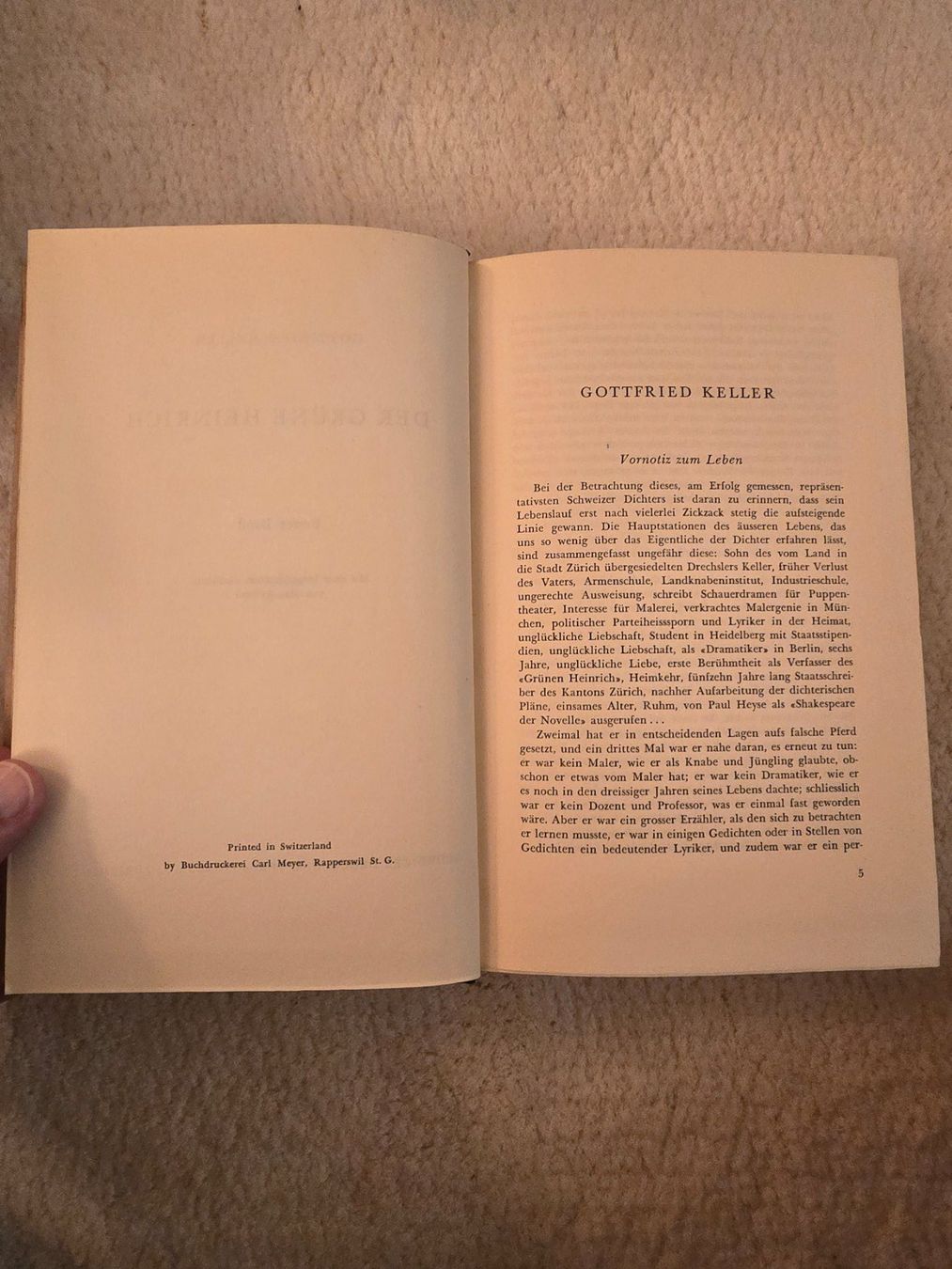 Bücher: Gottfried Keller, Sammlung 7 Bände – Gebraucht aus Zürich von ismy22 3
