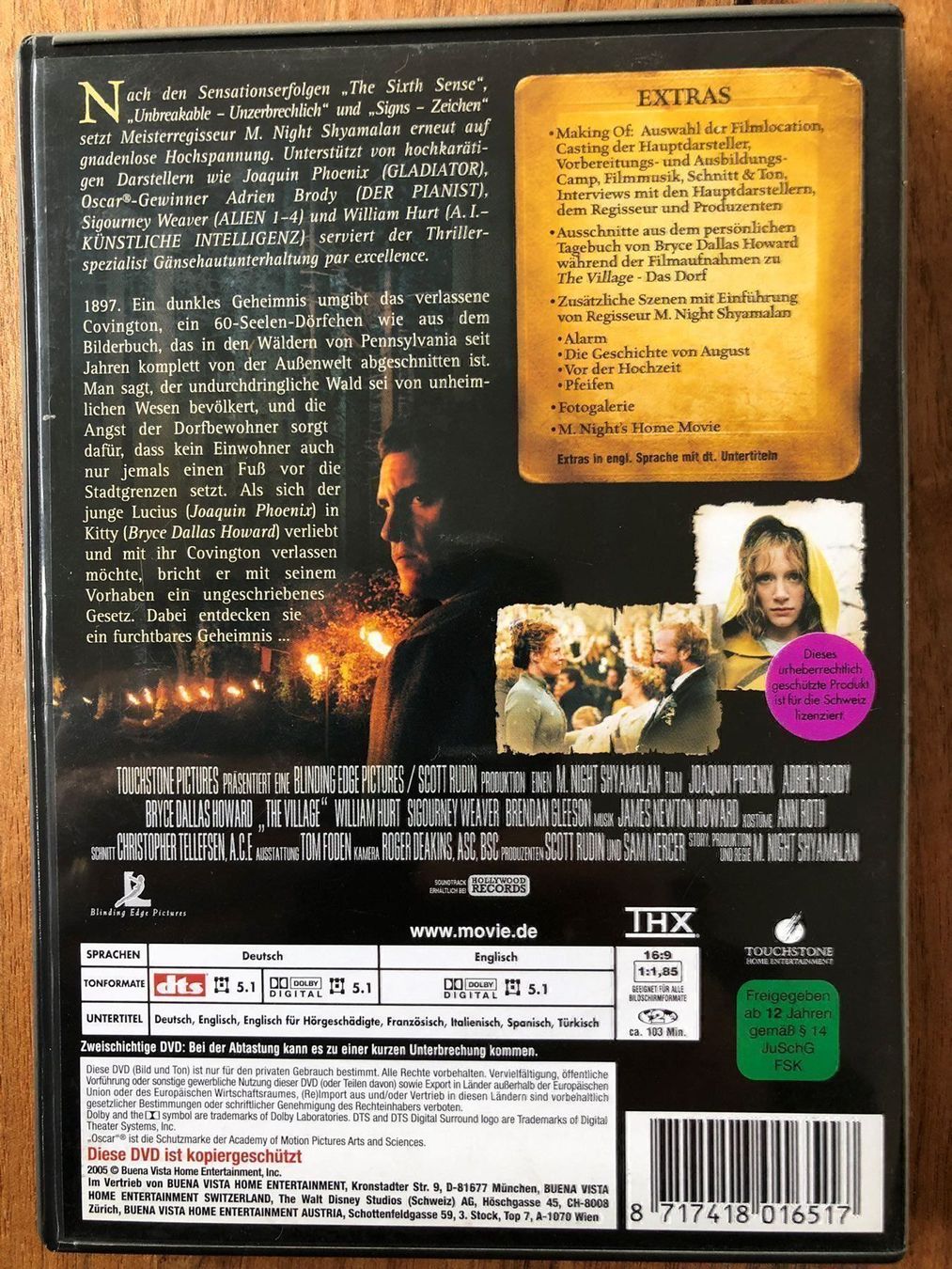 Tutti i DVDs: DVD The Village - Das Dorf – Usato da Belp venduto da brb66 1