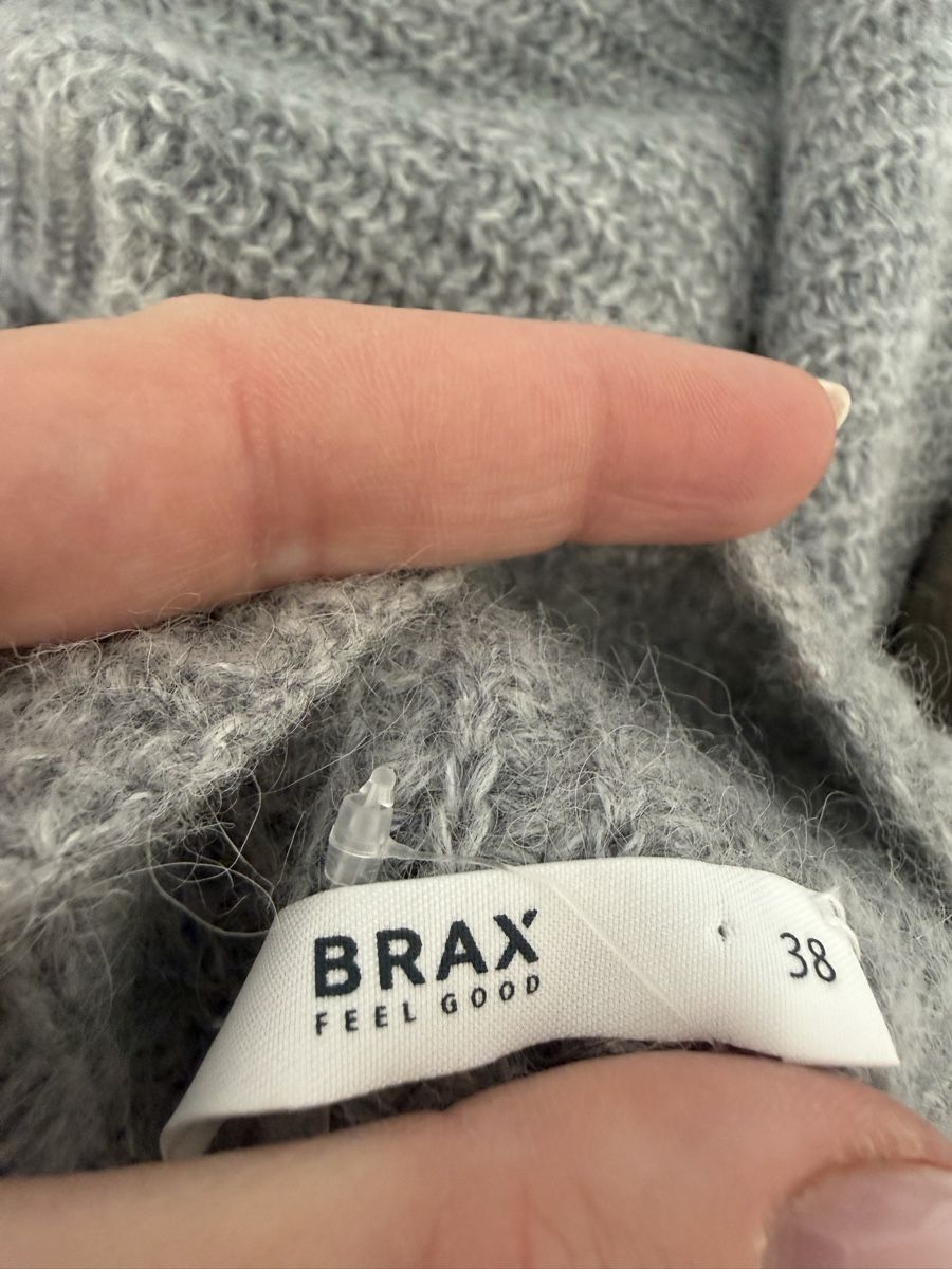 Brax Pullover & Sweatshirts: Orig. Brax Pullover Wolle grau 38 – Gebraucht aus Wallisellen von Aboutfashion 3