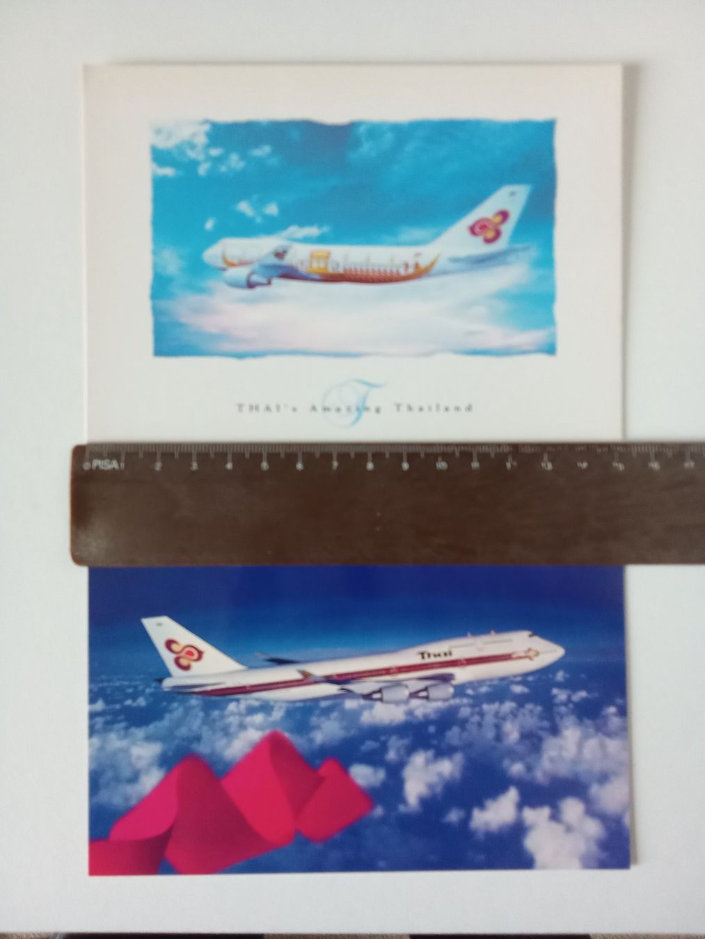 Cartoline postali: Aviatik Ansichtskarten-Set Thai Airways (2 Karten) – Nuovo (secondo la descrizione) da Bilten venduto da Bora3 1
