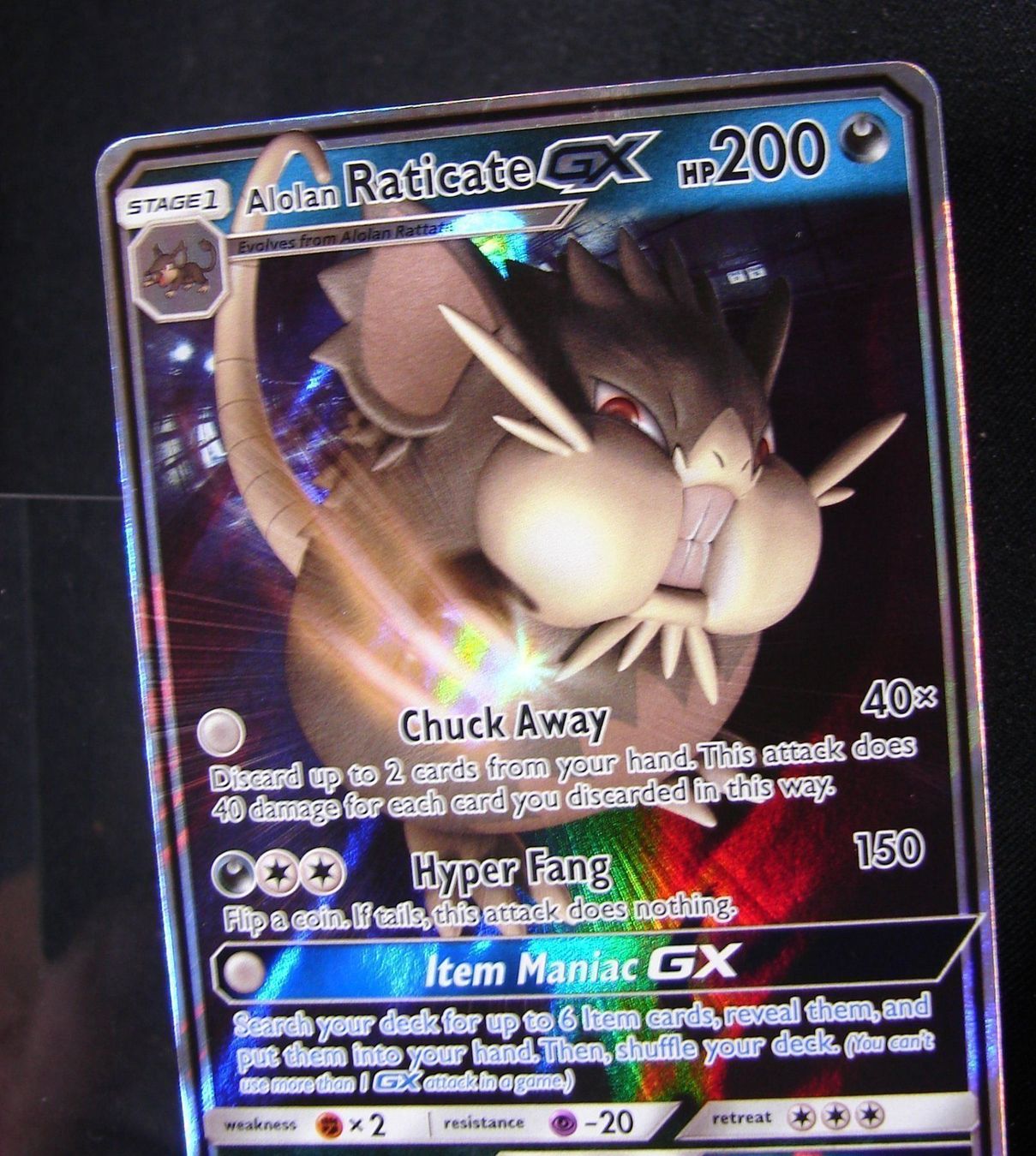 Pokémon Sammelbilder & Trading cards: Raticate GX - Ultra Rare - Mint     /143 – Neu (gemäss Beschreibung) aus Rümlang von coh_87ww 2
