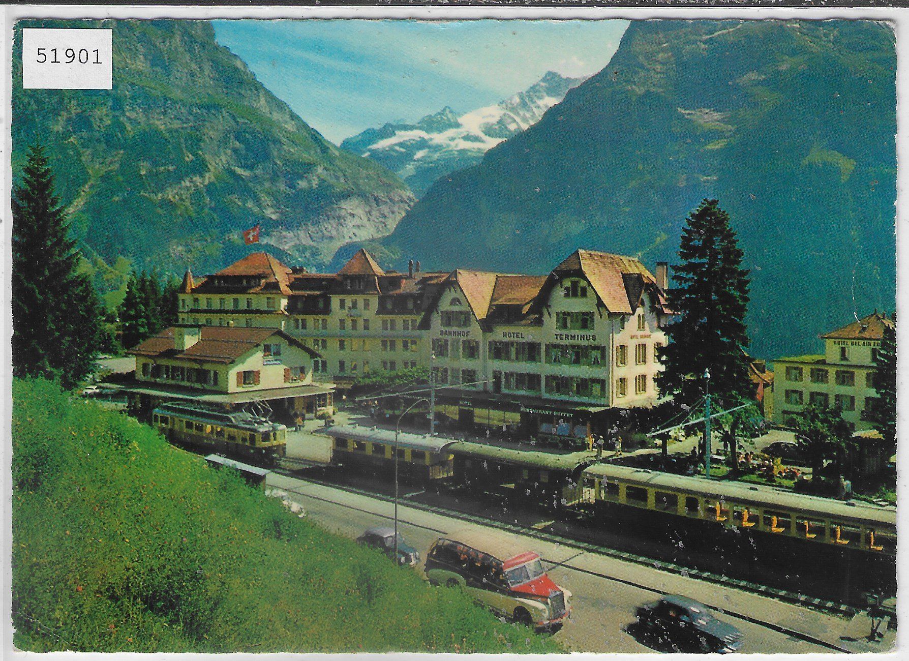 Cartoline postali: Grindelwald - Bahnhof – Usato da Ettingen venduto da Kartenplanet