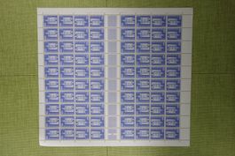 Kehrdruckbogen Baudenkmäler 50 Rp. Basel, 1961