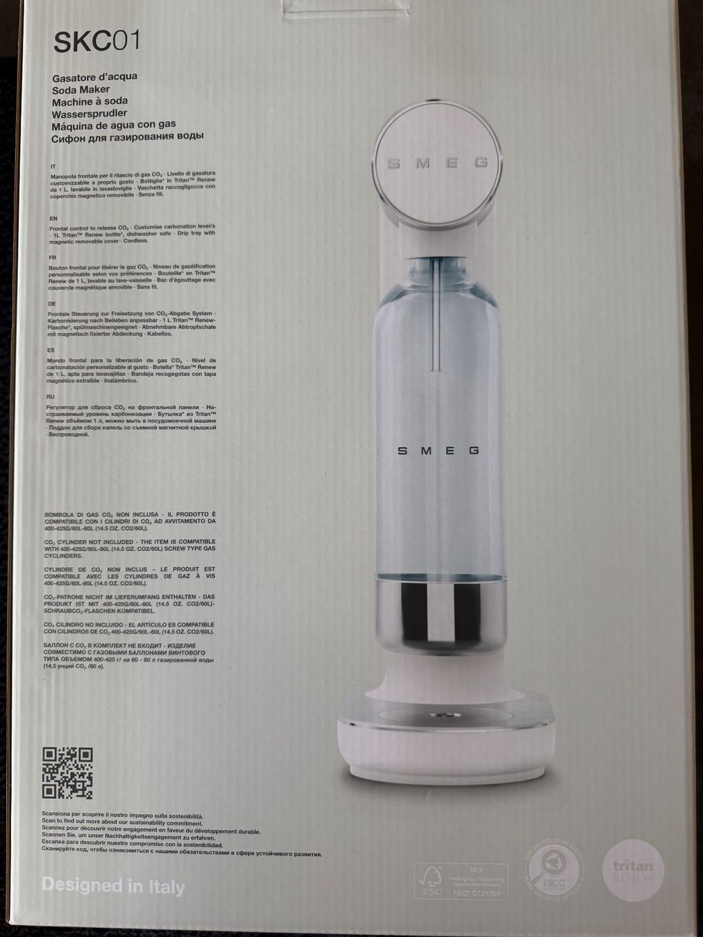 Smeg Elettrodomestici da cucina: Smeg Wassersprudler NEU / OVP – Nuovo e nell'imballaggio originale da Oftringen venduto da Ylang 3