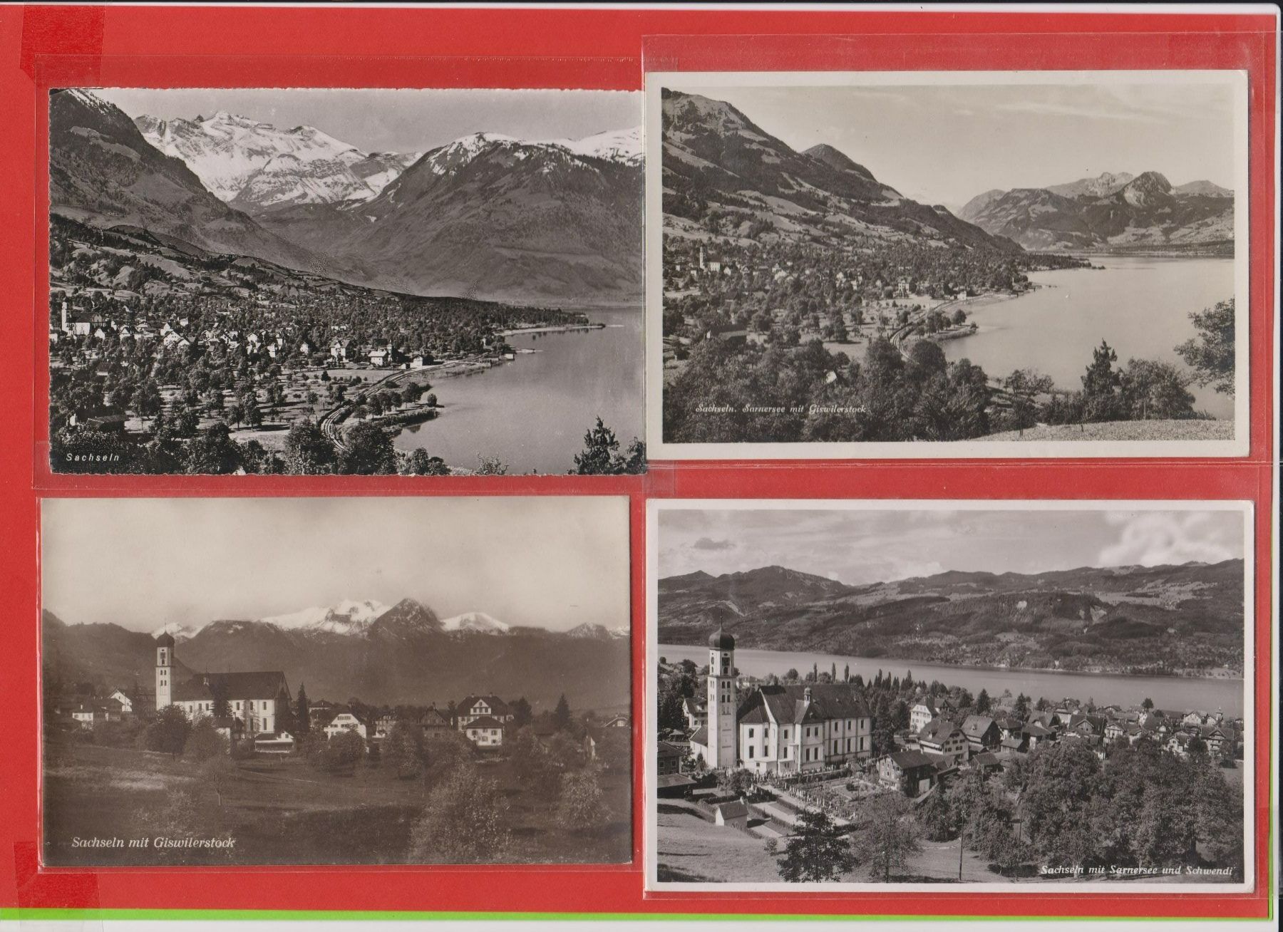 Cartoline postali: Sachseln  -  Lot von 16 alten Ansichtskarten ab 1900 – Usato da Vitznau venduto da Ropaku 4