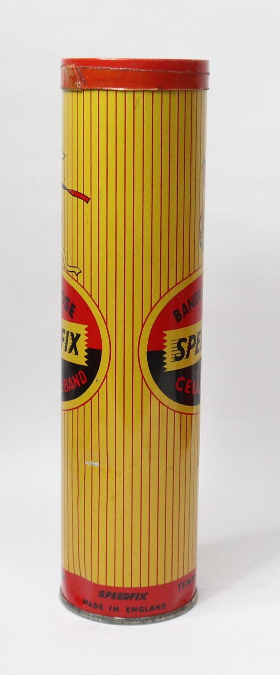Contenitori & Simili: Vintage Blechdose, Cellulose Speedfix Selbstklebeband – Usato da Eschenbach SG venduto da Astalavista 1