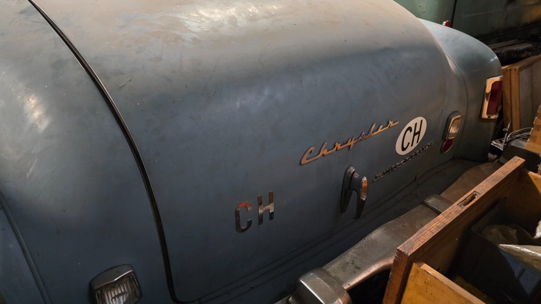 Chrysler Automobili: Oldtimer Chrysler Windsor Deluxe ca. 1954 zu verkaufen – Difettoso da Bäriswil BE venduto da aki_77w9 3